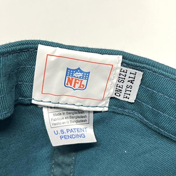 Philadelphia Eagles Hat One Size Flex Cap Embroidered NFL Teal Green Blue Y2K - Picture 8 of 12